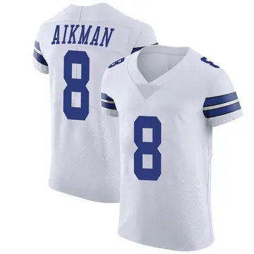 Nike Troy Aikman Men's Elite Dallas Cowboys White Vapor Untouchable Jersey
