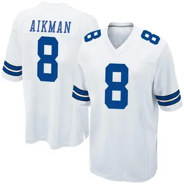 Nike Troy Aikman Men's Game Dallas Cowboys White Jersey