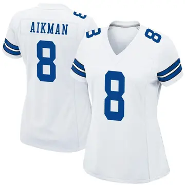 Nike Troy Aikman Women's Game Dallas Cowboys White Jersey