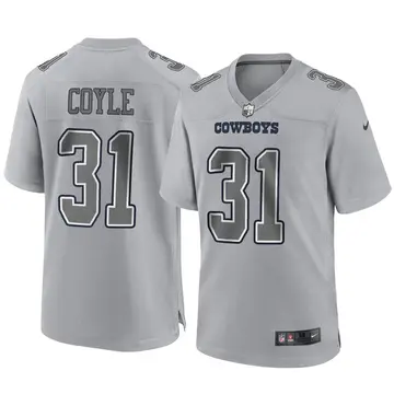 Nike Tyler Coyle Youth Game Dallas Cowboys Gray Atmosphere Fashion Jersey