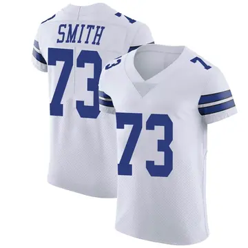 Nike Tyler Smith Men's Elite Dallas Cowboys White Vapor Untouchable Jersey