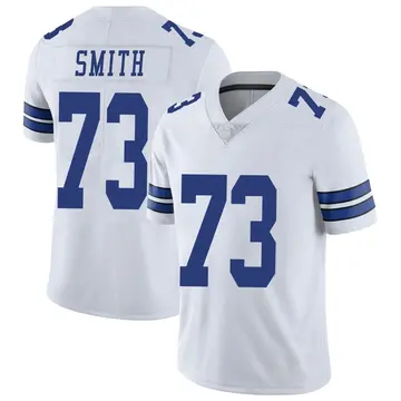 Nike Tyler Smith Men's Limited Dallas Cowboys White Vapor Untouchable Jersey