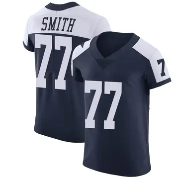 Nike Tyron Smith Men's Elite Dallas Cowboys Navy Alternate Vapor Untouchable Jersey