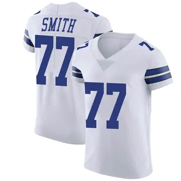 Nike Tyron Smith Men's Elite Dallas Cowboys White Vapor Untouchable Jersey