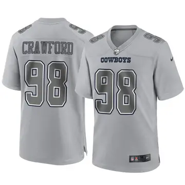 Nike Tyrone Crawford Youth Game Dallas Cowboys Gray Atmosphere Fashion Jersey