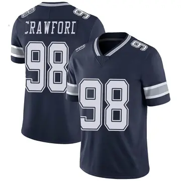 Nike Tyrone Crawford Youth Limited Dallas Cowboys Navy Team Color Vapor Untouchable Jersey