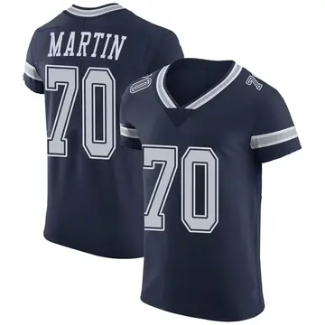 Nike Zack Martin Men's Elite Dallas Cowboys Navy Team Color Vapor Untouchable Jersey